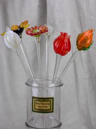 Murano glass flowers to buy. Collection Of Six 1960 S Murano Glass Flowers 20
