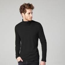 T Shirt Mode Homme Tee Shirt Hommes Pret A Porter Homme T Shirt Col Roule Noir Homme Mode