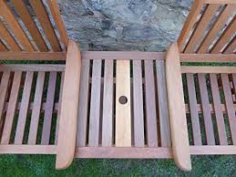 Check spelling or type a new query. Uk Gardens Heavy Duty Brown Wooden Garden Love Seat Bench With Parasol Uk Gardens Co Uk