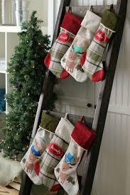 Diy Stocking Ladder Via Gluesticks Blog Hanging Christmas Stockings Christmas Stockings Diy Christmas Stocking Stand