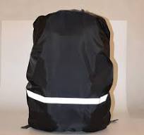 Backpack Protector Featuring Reflective Stripes Integrated Storage Pockets  Secure Buckle Straps For Outdoor Adventures