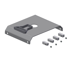 Pullrite fit charts fifth wheel hitches by pullrite. Pullrite Hitch Adapter For Rubber Pin Box Morryde