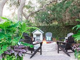 Make a diy centerpiece using a little flower basket filled with flowers, green or dried leaves, and candles. 8 Winter Proof Patio Designs Hgtv S Decorating Design Blog Hgtv