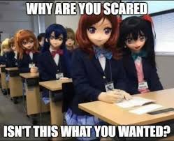 Top 10 times anime heroes leveled up. Why Are You Scared Isn T This What You Wanted Know Your Meme