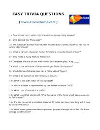 This is a general quiz about one of my favourite shows from the 80's. Easy Trivia Questions Trivia Champ