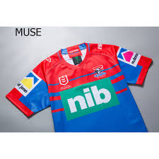 The jersey colours of red and blue were adopted from the district's representative side that wore red jerseys, white shorts and blue socks. Newcastle Knights Home Rugby Jersey Top Quality 2019 2020 Knights Polyester Jersey Shopee Philippines