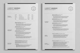 These modern cv templates for word, pages, and indesign are the perfect starting point for creating your new and improved resume. 2 Pages Resume Cv Pack Lambert Resume Cv Cover Letter Template Resume Templates