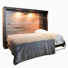 Collection by the real log furniture place. Custom Reclaimed Wood Murphy Bed By Puddle Town Woodworking Custommade Com