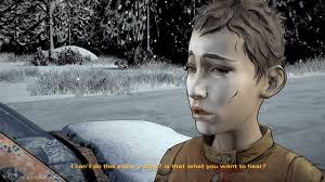 Another underrated Kenny moment in Season 2; if you don't shoot him but  then you leave him at the rest area, he totally respects Clementine's  choice and even AGREES WITH HER that