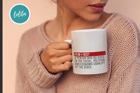 Feminist Definition Mug Feminist Feminista Women Power Girls Feminism Chimamanda Ngozi Adichie Crewneck Coffee Mug Tea Mug Tea Mugs Mugs Feminist