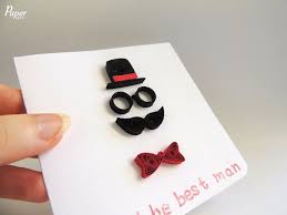 Handmade Birthday Card For A Male Friend Birthday Card For Him Gift For Him For The Best Man Paper Card Handmade Birthday Cards For Men Dad Birthday Card Quilling Birthday Cards