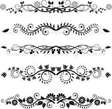 Maybe you would like to learn more about one of these? Image Detail For Floral Borders And Ornaments Stock Vector C Marek Trawczynski Flower Pattern Design Floral Border Vector Flowers