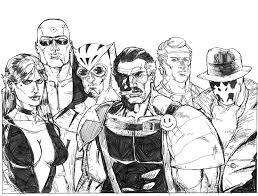 Watchmen is an american comic book maxiseries by the british creative team of writer alan moore, artist dave gibbons and colorist john higgins. Watchman Coloring Pages