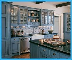 French Country Kitchen Blue Kitchen Home Decoration Ideas Hash Post Id Blue Kitchen Designs Kitchen Design Country Kitchen