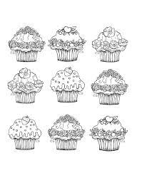 This page features the top 10 cupcake coloring pages on the internet. Pin On Anti Stress Colouring Pages