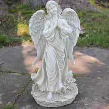 It is a nice statue and you can walk in the forest nearby the statue. Northlight Praying Angel Statue Reviews Wayfair