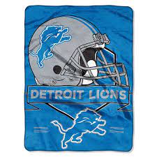 Detroit lions the northwest company 50'' x 60'' personalized silk touch sherpa throw. Detroit Lions Prestige Throw Blanket