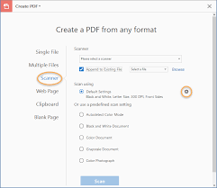 Choose edit > insert > page from file. Scan Documents To Pdf Adobe Acrobat