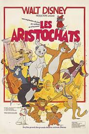 L Affiche De Les Aristochats Les Aristochats Posters Disney Vintage Affiches De Films De Disney