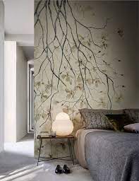 Carta Da Parati Per L Arredo Contemporaneo Wall Deco Idee Per La Stanza Da Letto Casa Minimalista Idee Di Interior Design