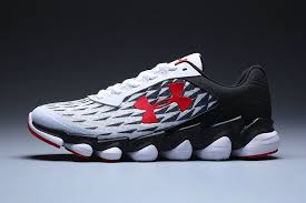 Black And White Under Armour Shoes Cheap Under Armour Spine Disrupt Mens Running Shoes Footwear Athletic Shoes White Black Red Running Shoes For Men Light Running Shoes Running Shoes