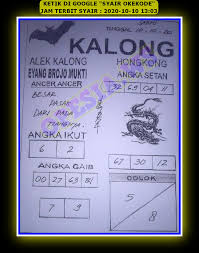 1 New Message Kode Syair Hongkong 10 Oktober 2020 Forum Syair Togel Hongkong Singapura Sydney