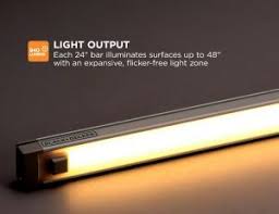 24 Inch Warm White Under Cabinet Lighting Black Decker Pureoptics Led In 2020 Led Under Cabinet Lighting Under Cabinet Lighting Cabinet Lighting