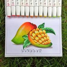 24 Ideas Fruit Dessin Panier De Fruits Drawing Fruit Basket Drawing Marker Art