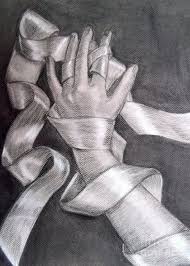 Wrap The Ribbon Around My Wrist Greeting Card For Sale By Skylar Sullivan In 2021 Ap Drawing Ribbon Art Ap Art