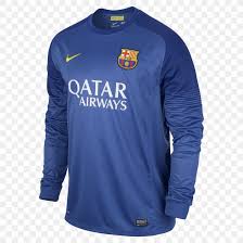 The front of the jersey has the nike logo stitched in and the fc barcelona team crest. 2015 16 Fc Barcelona Season La Liga Jersey Football Png 2000x2000px Fc Barcelona Active Shirt Barcelona