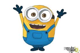 How To Draw A Minion Step By Step Drawingnow This is an original pencil art drawing of a cartoon kitty. how to draw a minion step by step