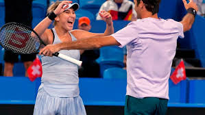 Roger federer / belinda bencic. Time