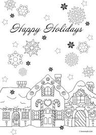 Christmas Joy Happy Holidays Coloring Pages Free Coloring Pages Free Christmas Coloring Pages