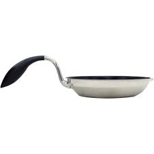 Household Essentials Eazigrip 8 In Open Non Stick Frying Pan 2354 The Home Depot Household Essentials Stainless Steel Pans Ergonomic Handle