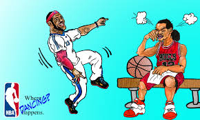 Color in this picture of lebron james and other famous athletes with our library of online coloring pages. Lebron James Joakim Noah
