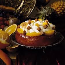 Baba Satine Pierre Herme Pate Briochee Imbibee Au Sirop Au Fruit De La Passion Et Au Rhum Blanc Agricole Compot Alimentation Recette Entremet Pierre Herme
