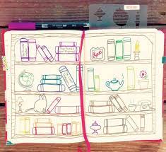 rat de bibliotheque etagere pochoir bullet journal par moxiedori livre a lire coloriage chat ninja
