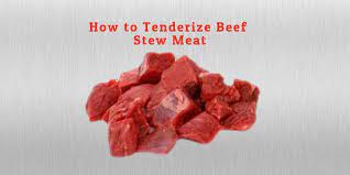 Köstlich geschmortes rindergulasch mit einer soße aus tomaten & zwiebeln. How To Tenderize Beef Stew Meat