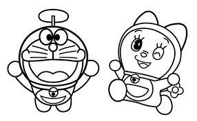 Gambar keren hitam putih simple. Mewarnai Gambar Doraemon Hitam Putih Download Kumpulan Gambar