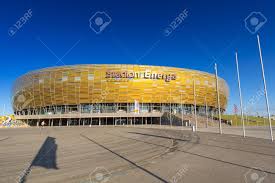 800mln zl = 320mln $ = 210mln € capacity: Gdansk Poland August 14 2017 Stadion Energa Gdansk With Stock Photo Picture And Royalty Free Image Image 87088227
