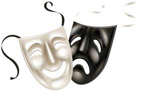 Theater Masks Png Clip Art Png Image Theatre Masks Carnival Masks Clip Art