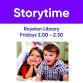 Storytime at Royston Library event in Royston