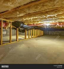Add them to the wall with construction adhesive. Square Frame Basement Image Photo Free Trial Bigstock