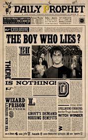 Daily Prophet Harry Potter Wiki Fandom Powered By Wikia Garri Potter Hogvarts Starye Pisma