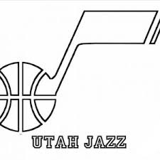 Nba Coloring Pages Dallas Utah Jazz Utah Jazz Utah Jazz