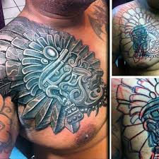 Aztec tattoos were created idolizing uitzilopochtle, a god worshiped by aztecs. 250 Amazing Aztec Tattoo Designs And Ideas Body Art Guru