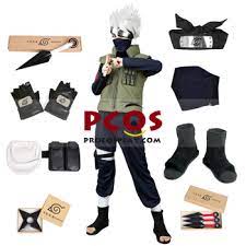 Kakashi has spiky silver hair oriented to his left side and he has a vertical scar in his left eye which. Deluxe Kakashi Hatake Manner Cosplay Kostume Outfits Zum Verkauf Mp004039 Bester Beruf Cosplay Kostume Online Shop