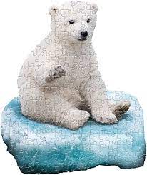 Get 5% in rewards with club o! Amazon Com Madd Capp Puzzles Jr I Am Lil Polar Bear 100 Pieces Animal Shaped Jigsaw Puzzle Toys Games