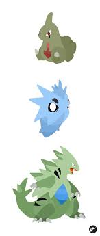 Larvitar Pupitar And Tyranitar By Nortiker On Deviantart