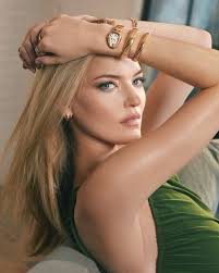 Martha Hunt Bulgari Ambassador Jewelry Campaign